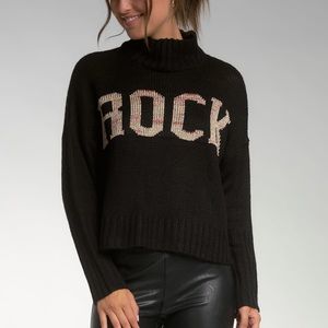 Elan Boutique ROCK Turtleneck Sweater